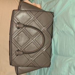 Silver, Grey studded Michael Kors purse